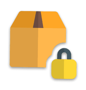 Secure box icon