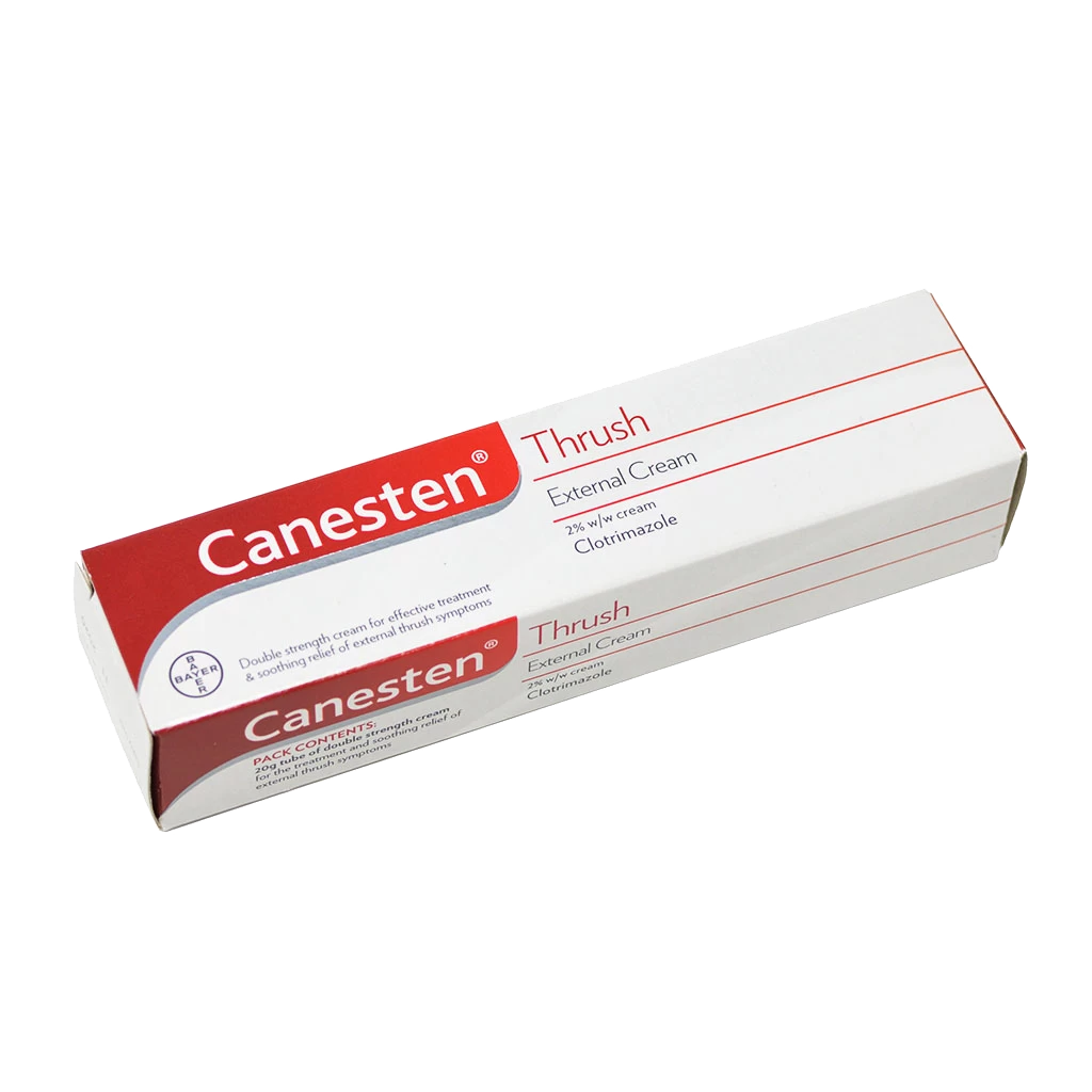 Canesten Thrush Cream (2% Clotrimazole) - Thrush OTC