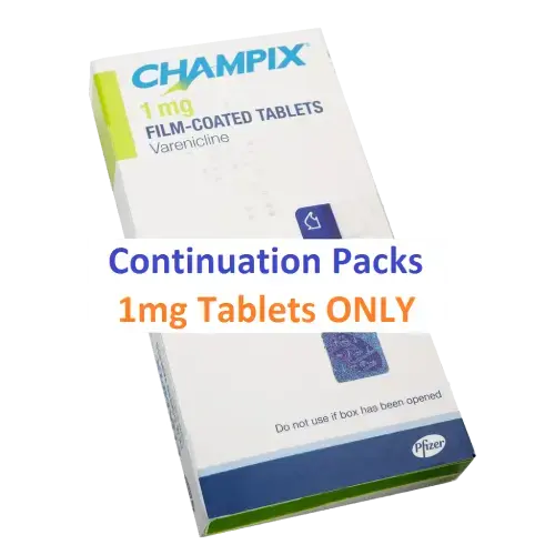 Champix Continuation Courses - Stop Smoking