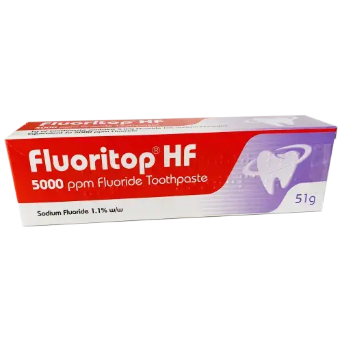 Fluoritop Fluoride Toothpaste 51g 5000ppm
