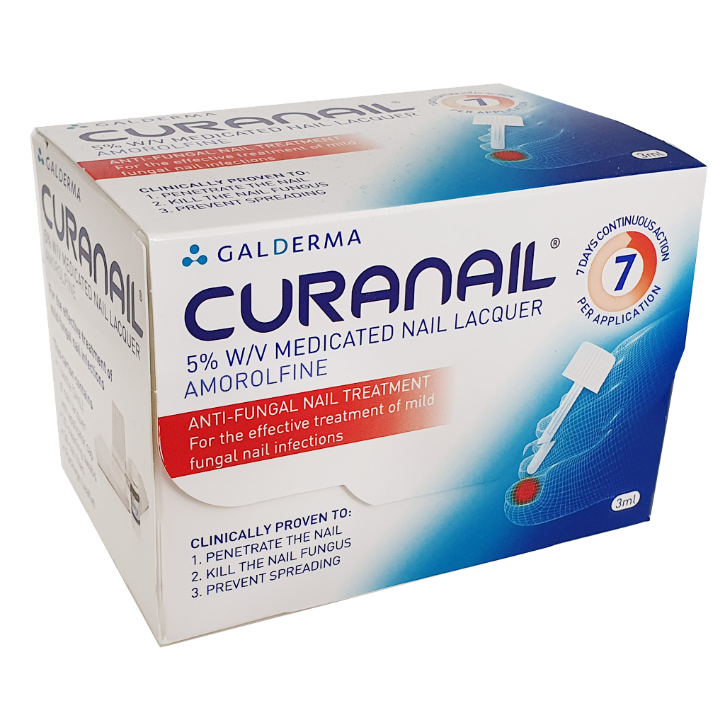 Curanail 5% Medicated Nail Laquer - 3ml
