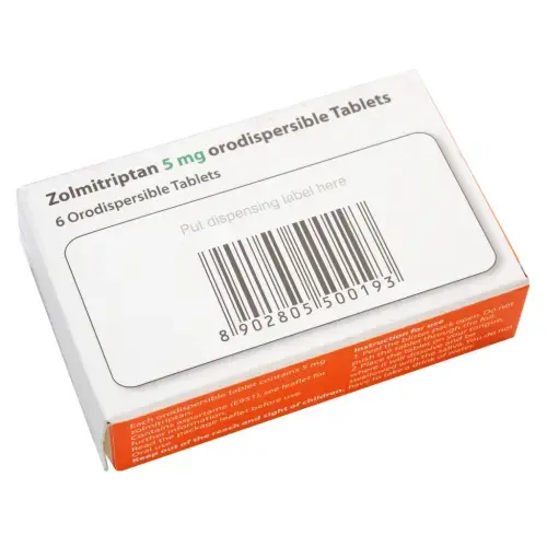 ZOLMITRIPTAN Tablets-6 Tablets (3 days)-2.5mg - Migraine
