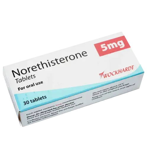 Norethisterone 5mg Tablets - Period Delay