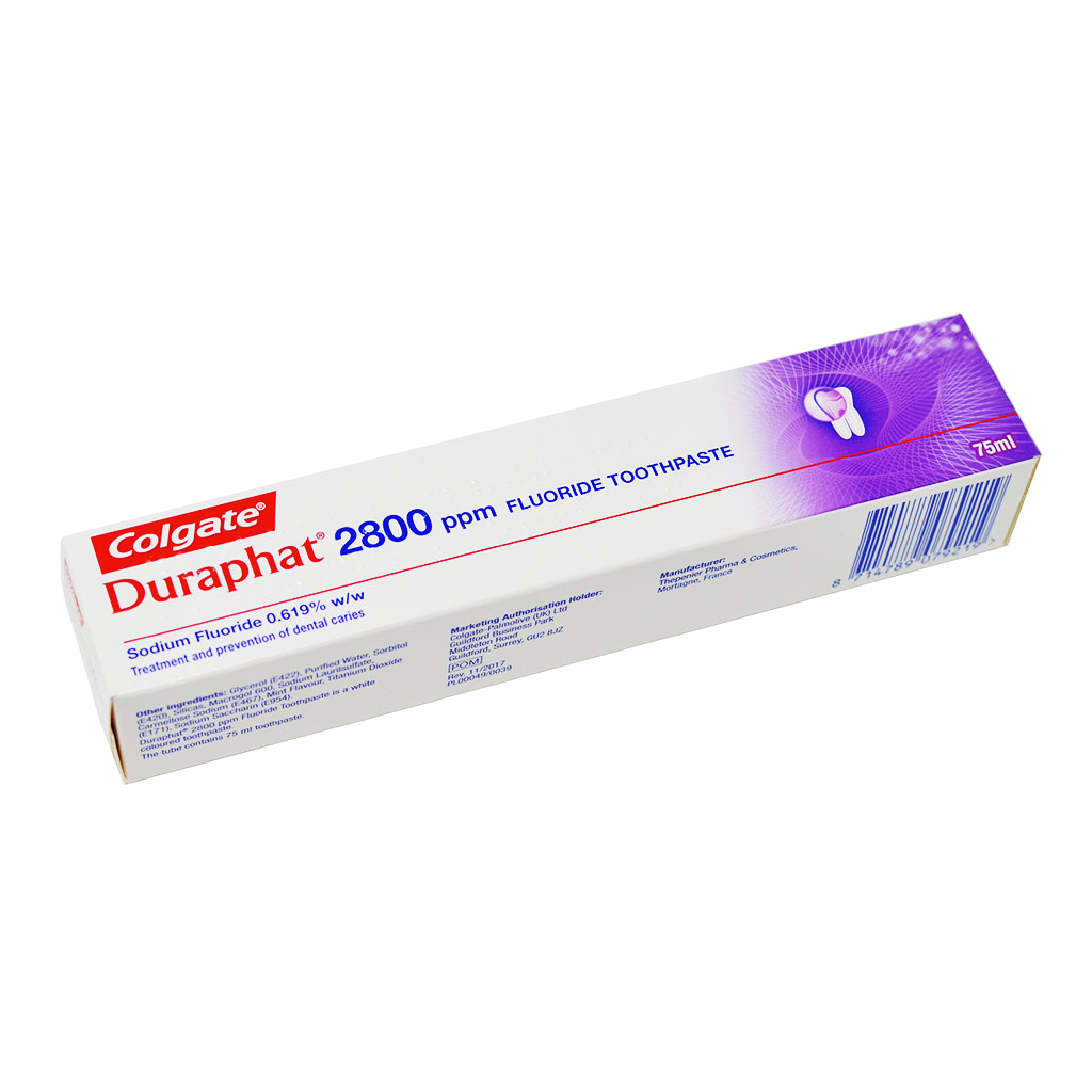 Colgate Duraphat 2800 Toothpaste - Dental Products