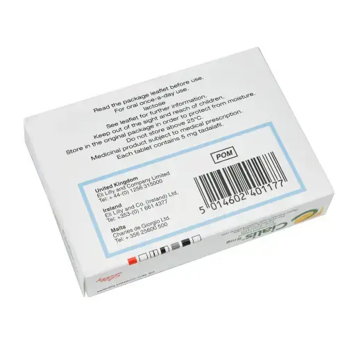 CIALIS-28 Tablets-5mg - Erectile Dysfunction