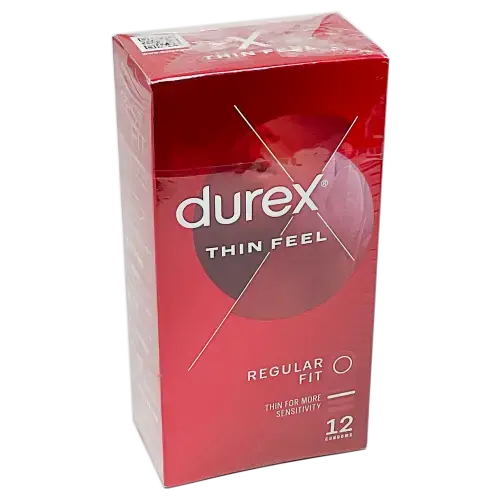 Durex Thin Feel Latex Condoms 12 pack - 3 for 2