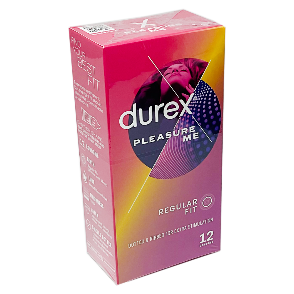 Durex Pleasure Me Condoms 12 pack - Condoms and Sexual Health