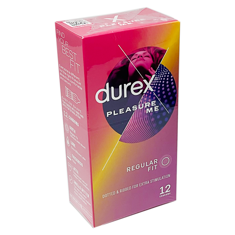 Durex Pleasure Me Condoms 12 pack Condoms and Sexual Health