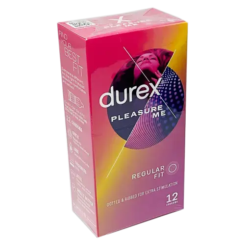 Durex Pleasure Me Condoms 12 pack - 3 for 2