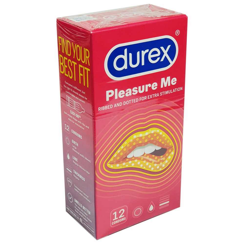 Durex Pleasure Me Condoms 12 pack - Combined and Mini Pill Contraceptives