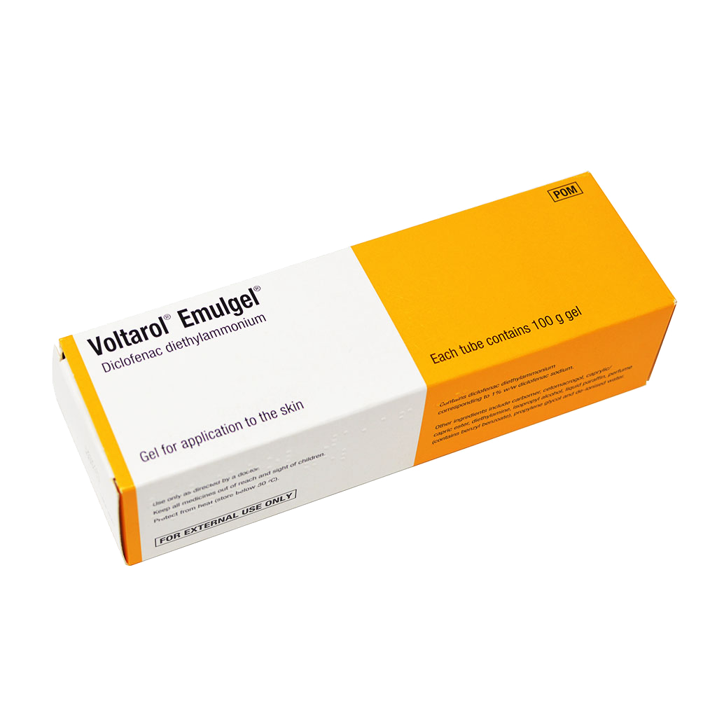 Voltarol Emulgel (Diclofenac) 1.16% Gel 100g - Joint and Muscle Pain