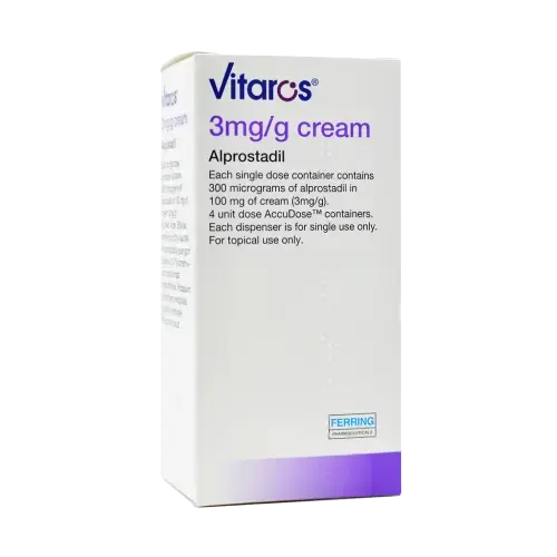 Vitaros 3mg/g Cream Applicators - Erectile Dysfunction