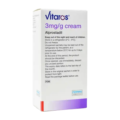Vitaros 3mg/g Cream Applicators - Erectile Dysfunction