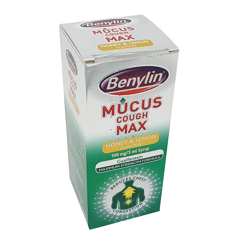 Benylin Mucus Cough Max Honey and Lemon 150ml - Cold and Flu