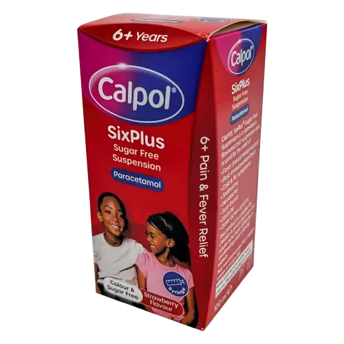 Calpol 6+ Suspension Sugar Free