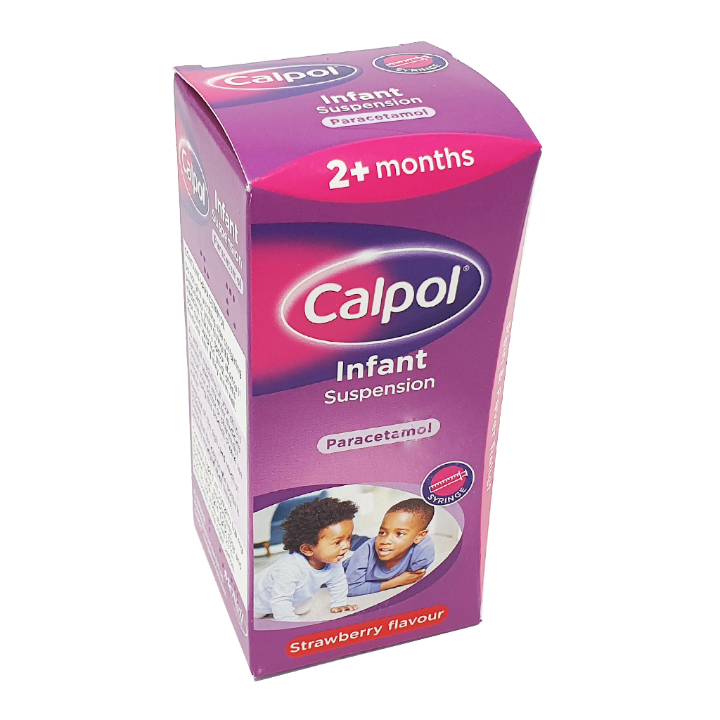 Calpol Infant 120mg/5ml (2+ months/infant) 100ml - Pain Relief