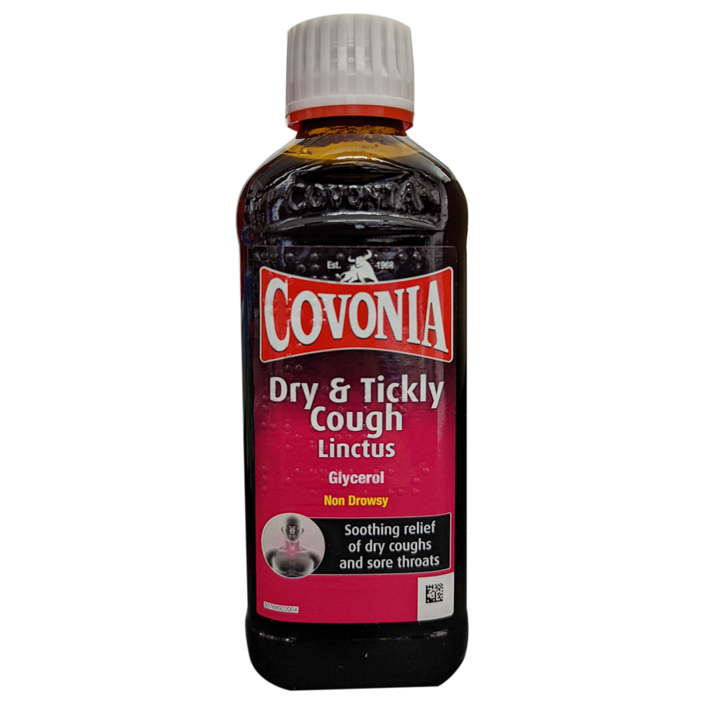 Covonia Dry and Tickly linctus (glycerol) 150ml - Cold and Flu