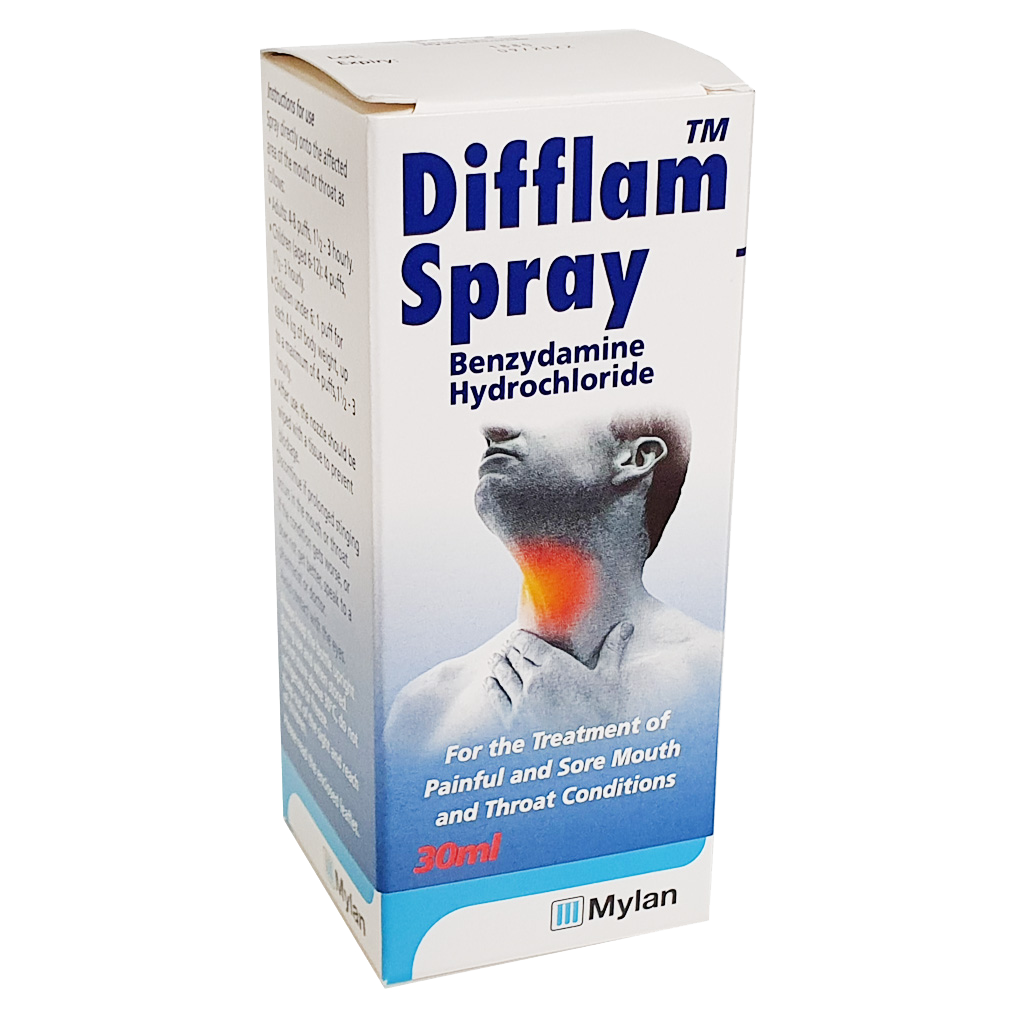 Difflam Throat Spray 30ml - Vegan