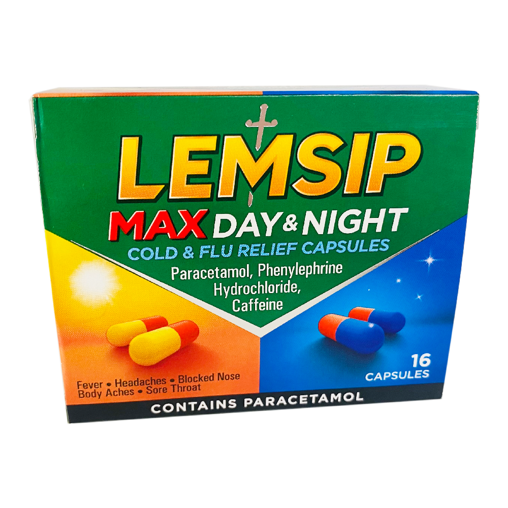Lemsip Max Day And Night Capsules - 16 Capsules - new
