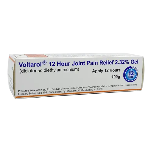 Voltarol 12 Hour 2.32% Pain Relief Gel 100G PI