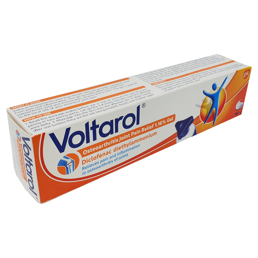 Voltarol 1.16% Pain Relief Gel 180g - Pain Relief