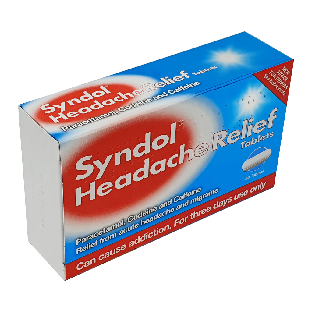 Syndol Headache Relief Tablets - 30 Tablets - Joint and Muscle Pain