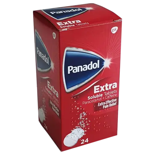 Panadol Extra Soluble Tablets - 24 Tablets - Pain Relief