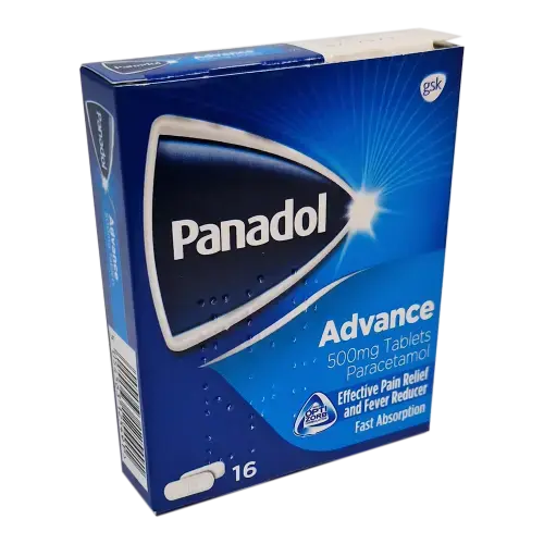 Panadol Advance 500mg Tablets - 16 Tablets - Pain Relief