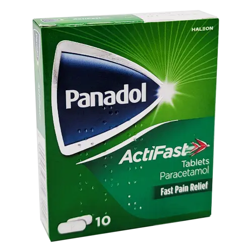 Panadol Actifast - 10 Tablets - Pain Relief