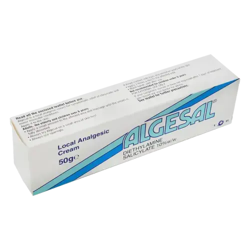 Algesal Local Analgesic Cream 50g - Pain Relief
