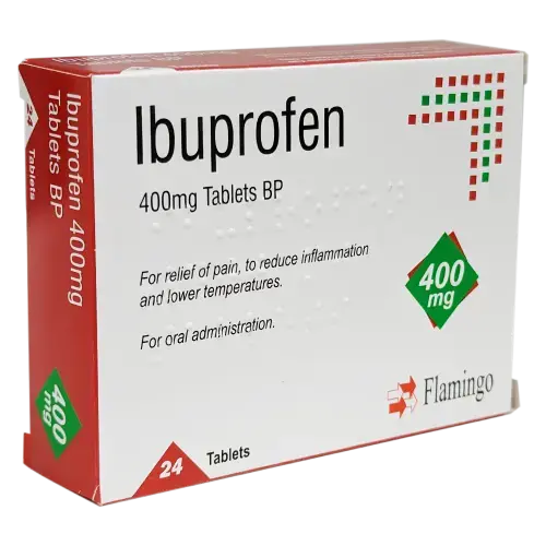 Ibuprofen 400mg Tablets -  24 Tablets - Pain Relief