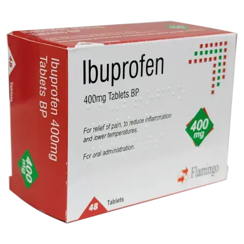 Ibuprofen 400mg Tablets - 48 Tablets - Pain Relief
