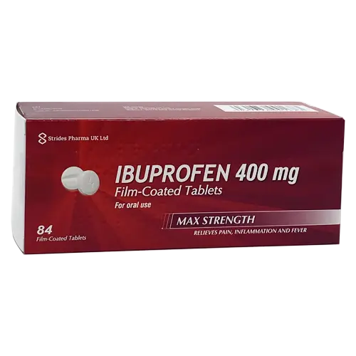 Ibuprofen 400mg Tablets - 84 Tablets - Pain Relief