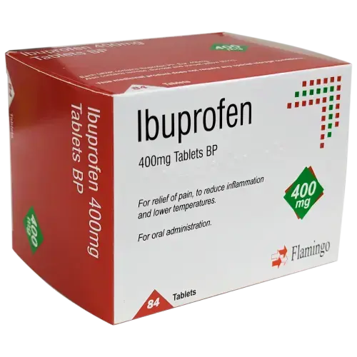 Ibuprofen 400mg Tablets - 84 Tablets - Pain Relief