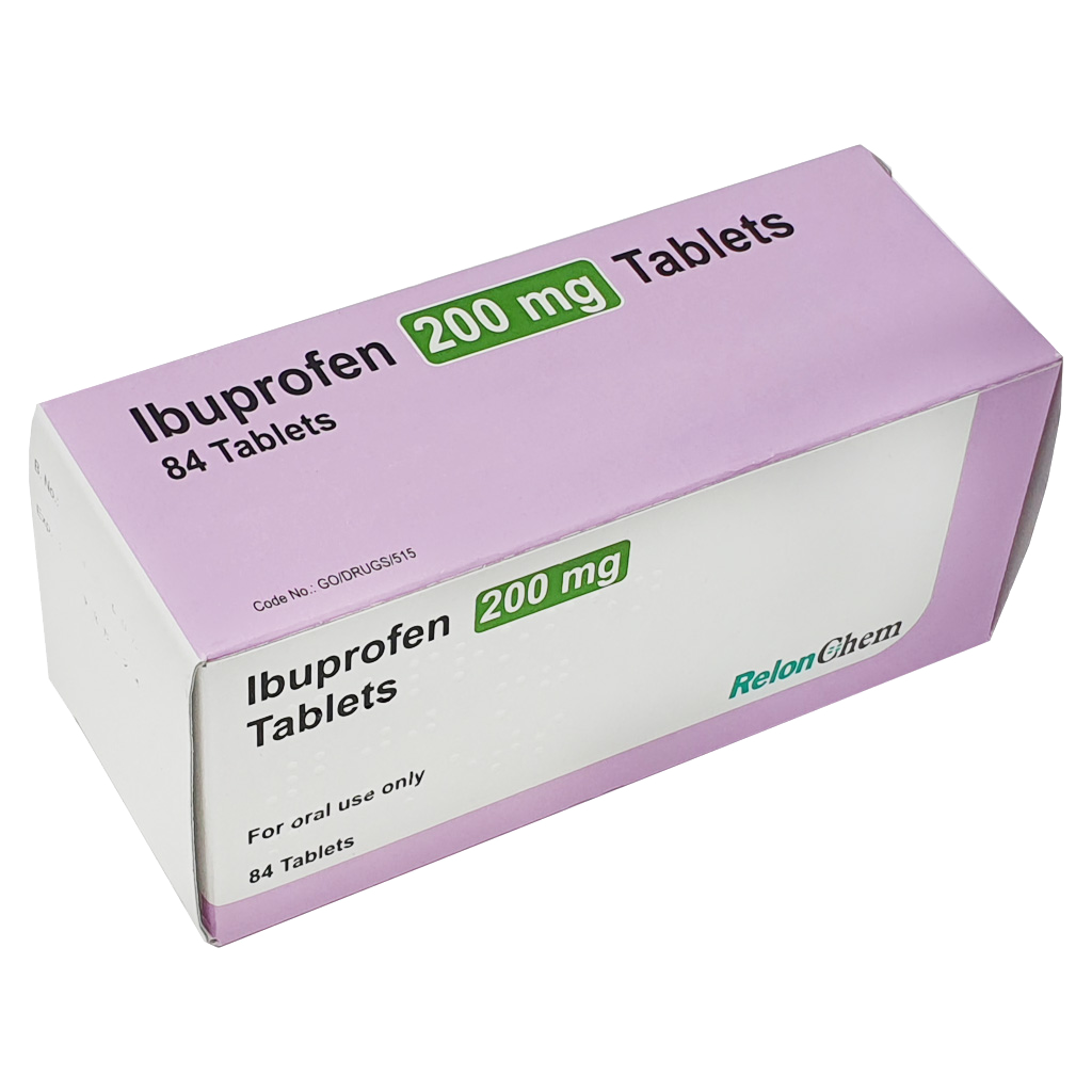 Ibuprofen 200mg Tablets x 84 - Pain Relief