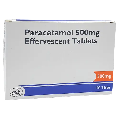 Paracetamol 500mg Soluble Tablets - 100 Tablets - Pain Relief