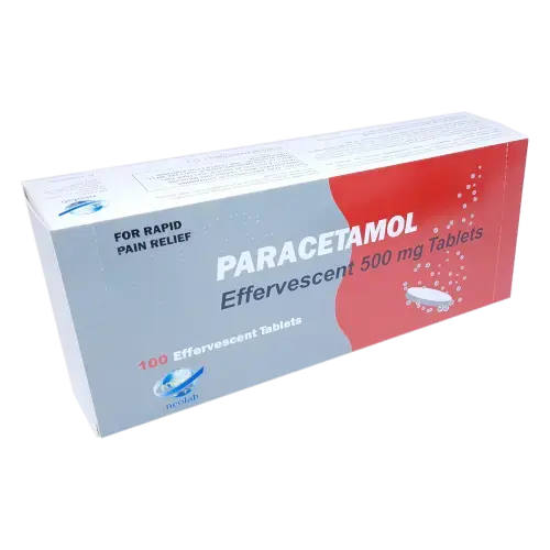 Paracetamol 500mg Soluble Tablets - 100 Tablets - Pain Relief