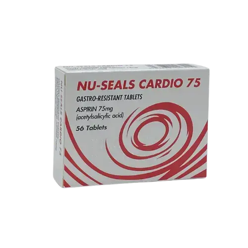 Aspirin E/C 75mg Tablets - 56 Tablets - Pain Relief