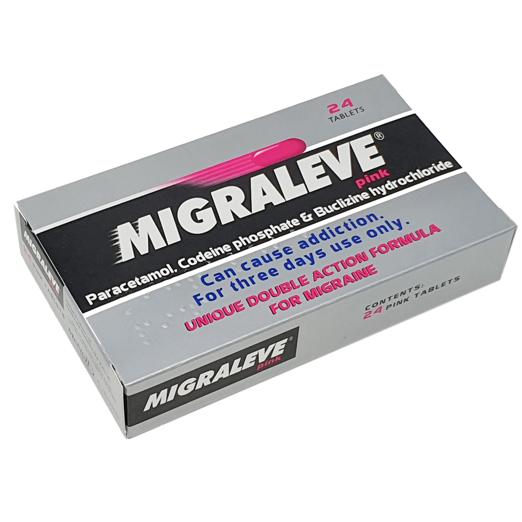 Migraleve Pink Tablets x 24 - Pain Relief