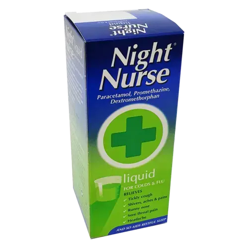 Night Nurse Liquid 160ml - Cold and Flu
