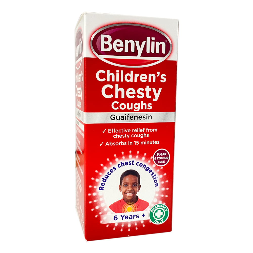 Benylin Children's Chesty Coughs 6+ 125ml - Cold and Flu