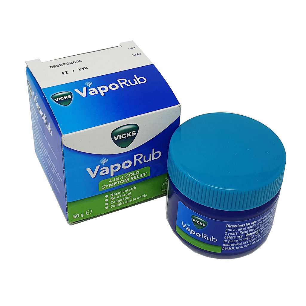 Vicks Vaporub 50g - Cold and Flu