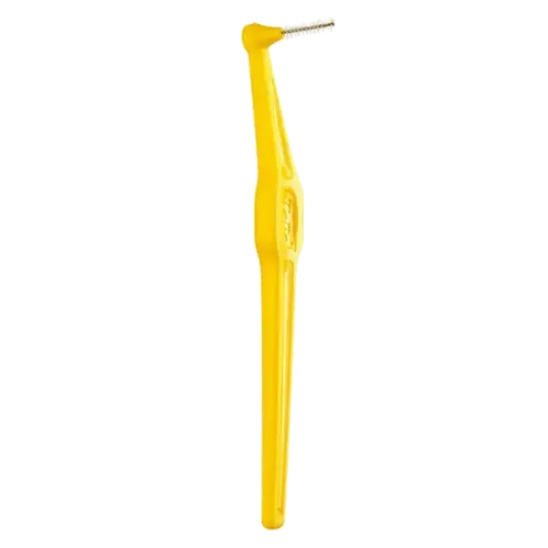Tepe Angled Yellow Brush 6 Pack - Dental Products