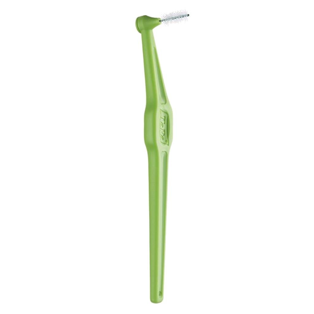 Tepe Angled Green Brush 6 Pack - Dental Products