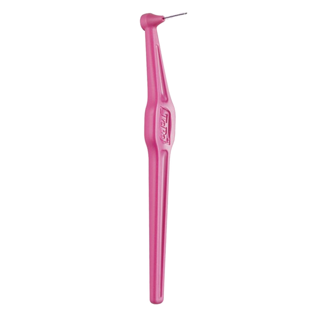 Tepe Angled Pink Brush 6 Pack - Dental Products