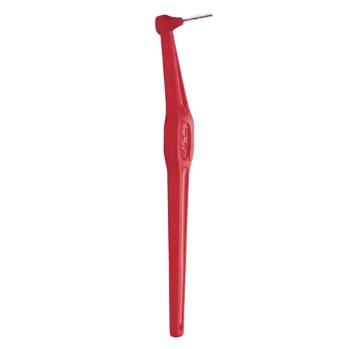 Tepe Angled Red Brush 6 Pack - Dental Products