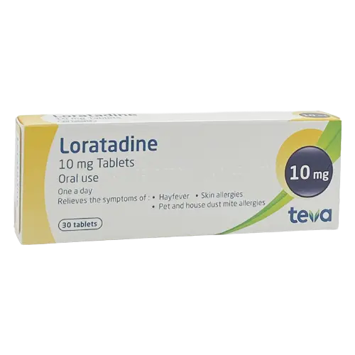 Loratadine 10mg tablets - 30 Tablets - Allergy and OTC Hay Fever