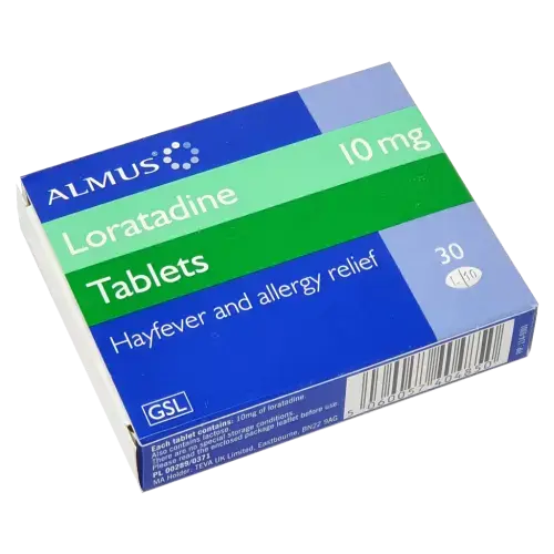 almus loratadine 30 tablets