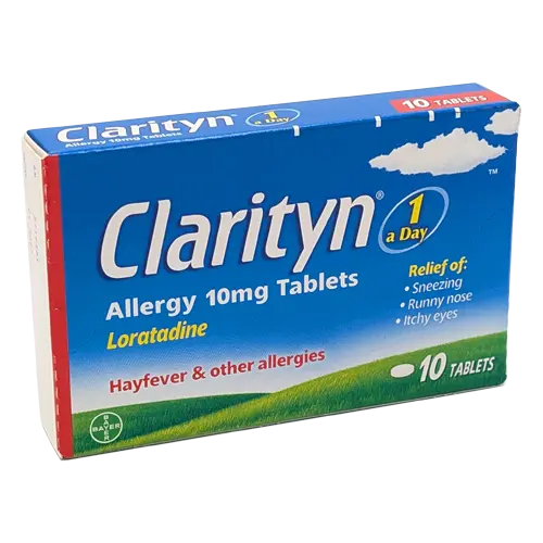 Clarityn Allergy 10Mg Tablets - 10 Tablets