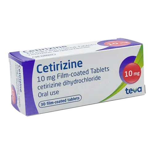 Cetirizine 10mg Tablets - 30 Tablets - Allergy and OTC Hay Fever